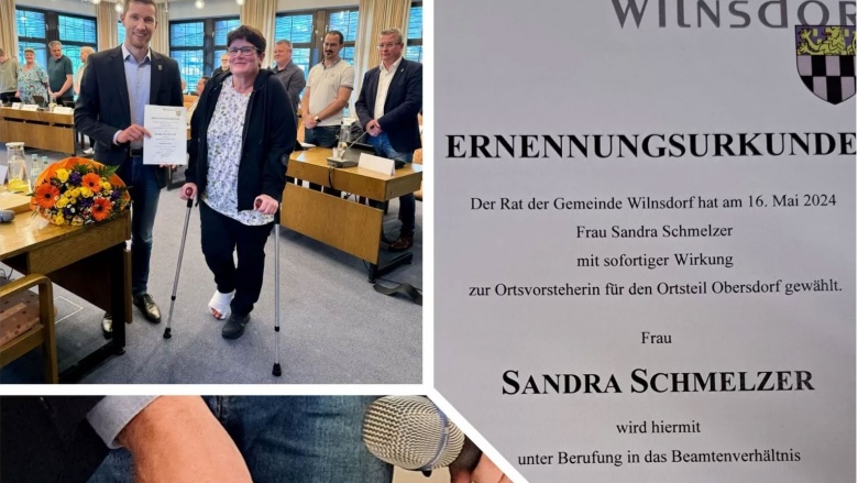 Neue Ortsvorsteherin für Obersdorf Neue Ortsvorsteherin für Obersdorf