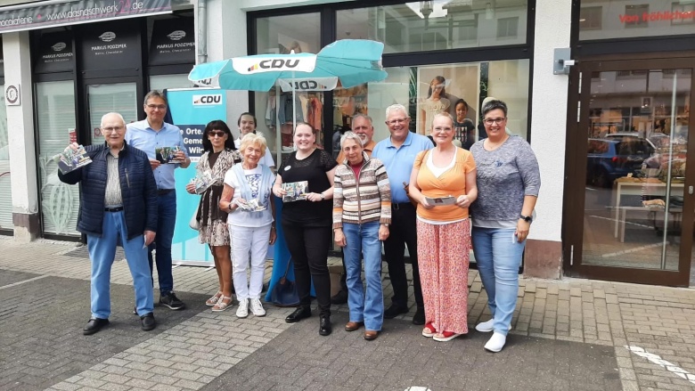 Wahlkampf mit Peter Liese