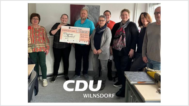 Spendenuebergabe Spendenuebergabe
