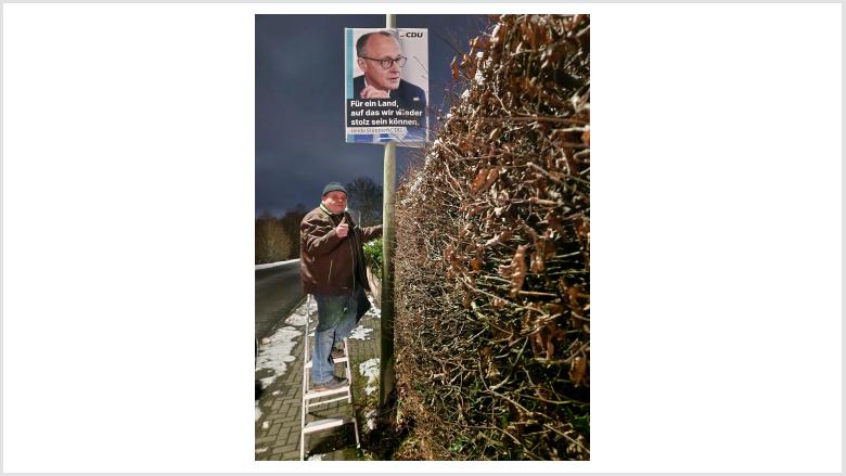 Plakateaufhängen