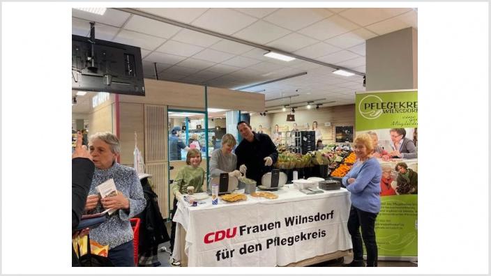 Waffelbacken der CDU Wilnsdorf